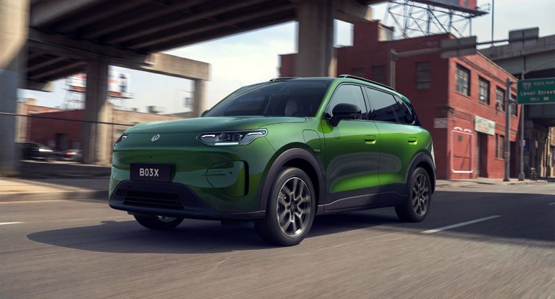 With the B03X, Leapmotor has launched a very competitively priced compact SUV.(Image: Leapmotor)