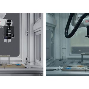 ABB Robotics geht eine Partnerschaft mit Nvidia ein. Ziel ist es, physikalische KI in Industriequalität  bereitzustellen, damit Hersteller die Markteinführungszeit verkürzen und Kosten senken können.(Bild:  ABB Robotics)