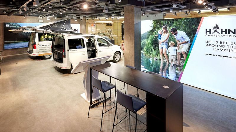 Auch die digitalen Angebote sind im Store nutzbar. (Hahn-Guppe)