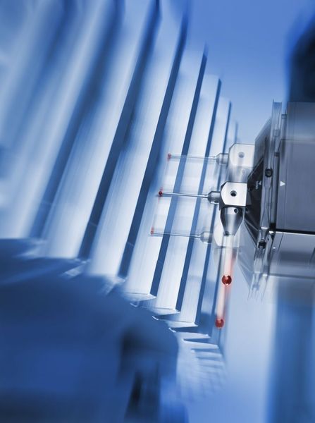 Das Verzahnungs-Messzentrum 3000 GMM ist mit einer maximalen Tischbelastung von 19,5 t ideal für Werkstücke bis 3000 mm Durchmesser geeignet.  Bild: Gleason-Pfauter (Archiv: Vogel Business Media)