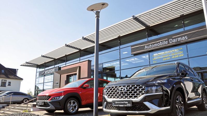In Recklinghausen betreibt Automobile Darmas ein großes Hyundai-Autohaus.(Bild:  Wehner - VCG)