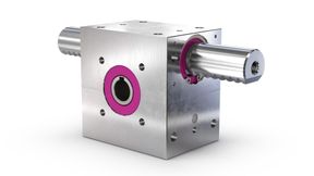 Das Zahnstangengetriebe Lean SL Inox+ fertigt Leantechnik komplett aus Edelstahl. (Bild: Leantechnik)