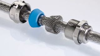 EMV-Kabelverschraubung Blueglobe TRI. (Bild: Pflitsch)