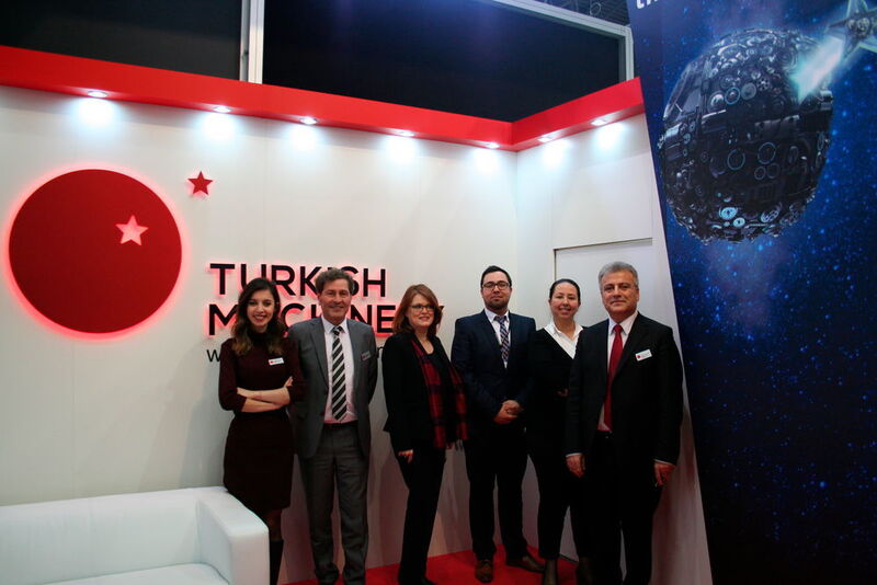 Vertreter von Turkish Machinery bei der Intec Leipzig (Turkish Machinery)