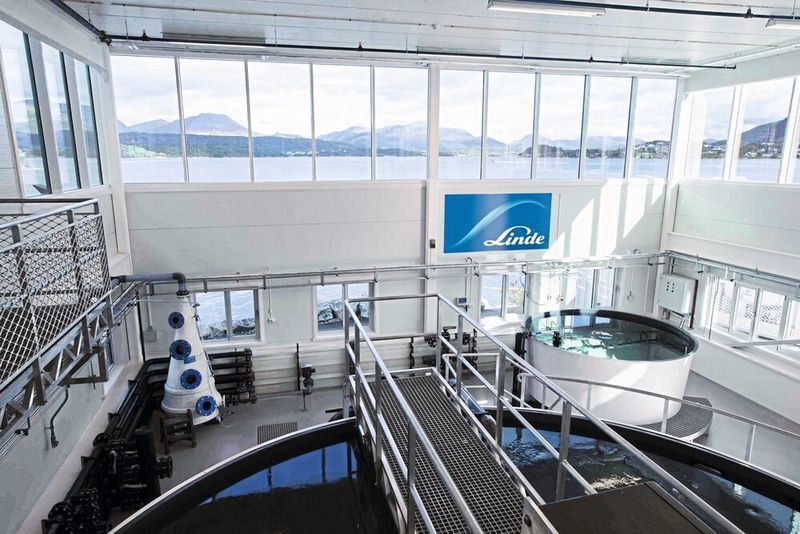 Auch Platz 6 geht an ein Gaseunternehmen - Linde, mittlerweile mit Hauptsitz im UK (32,85 Milliarden Dollar Umsatz) (Bild: Linde AG)