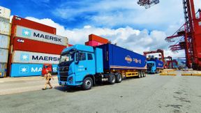 Chinesische Lkw-Hersteller wie Sany wollen ihre schweren Lkw auch in Europa verkaufen. (Bild: Sany)