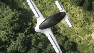 2025 soll der „Lilium Jet“ in mindestens zwei Städten im kommerziellen Alltagsbetrieb fliegen. (Lilium)