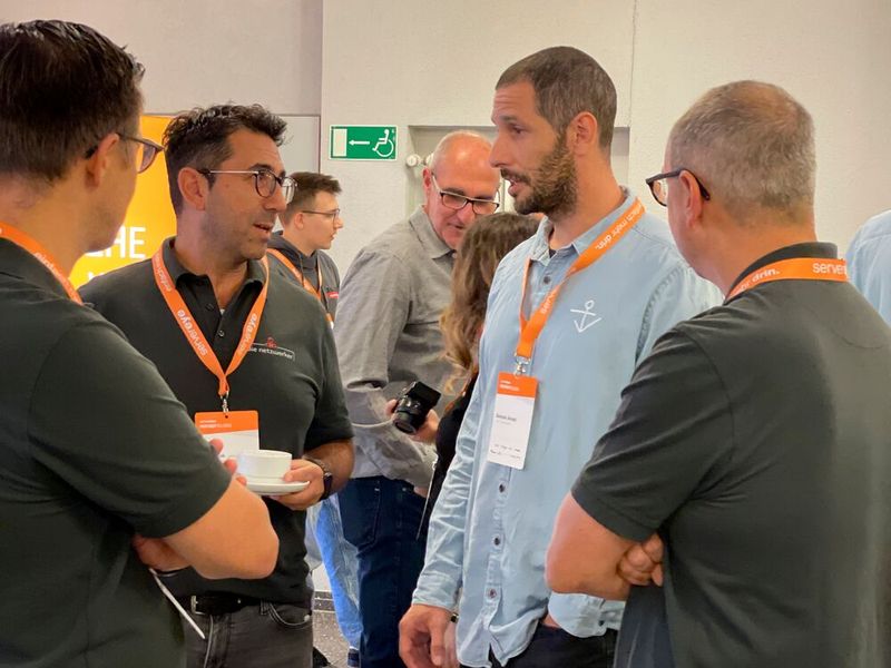 Das Networking kam bei den Partnern nicht zu kurz. (Bild: Servereye)