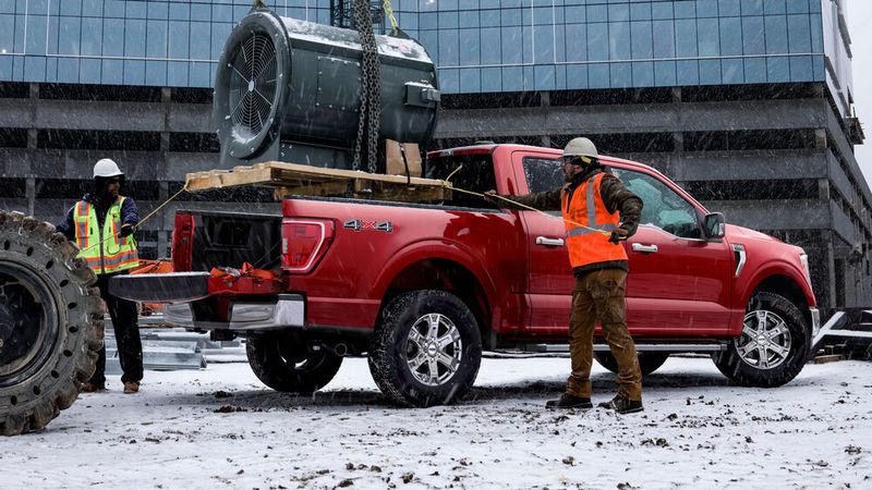 Der F-150 ist in den USA und Kanada der meist verkaufte Pick-up. Er ist vor allem bei Gewerbekunden für seine Robustheit beliebt. (Bild: Hasselblad H4D,Hasselblad H4D)