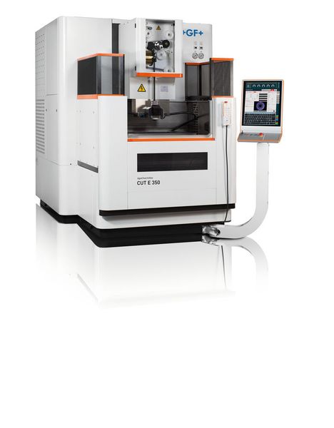 Die neuen Agie-Charmilles-Cut-E-350/600-EDM-Drahterosionsmaschinen von GF Machining Solutions bieten dem Kunden eine höhere Effizienz und Präzision. (Bild: GF Machining Solutions)