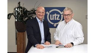 Bei Utz folgt Marc Schürmann (l.) als CEO auf Axel Ritzberger, der das Unternehmen auf eigenen Wunsch verlässt. (Bild: Utz)