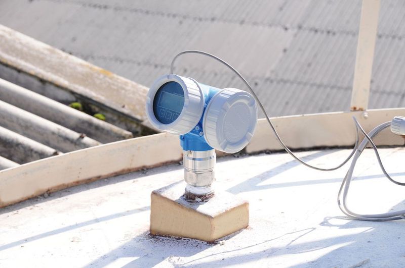 Der Levelflex FMP57 im Einsatz im Gips-Silo der Firma Knauf (Archiv: Vogel Business Media)