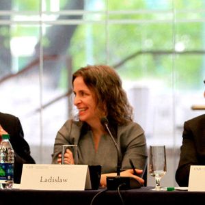 IEA executive director Dr Fatih Birol, right, speaking at a joint CSIS-IEA workshop on natural gas. 