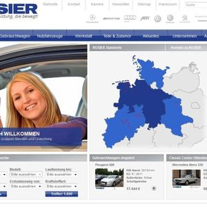 Auf www.rosier.de bündelt das Autohaus seinen Mehrmarkenvertrieb.(Foto:  Archiv)