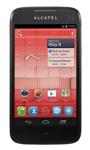 Die Bildschirmdiagonale misst beim One Touch 997D Ultra 10,9 Zentimeter. (TCT Mobile)