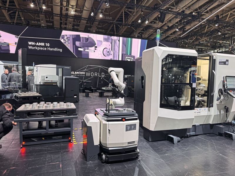 Impressionen aus der DMG Mori Halle. (Bild: VCG/Sonnenberg)