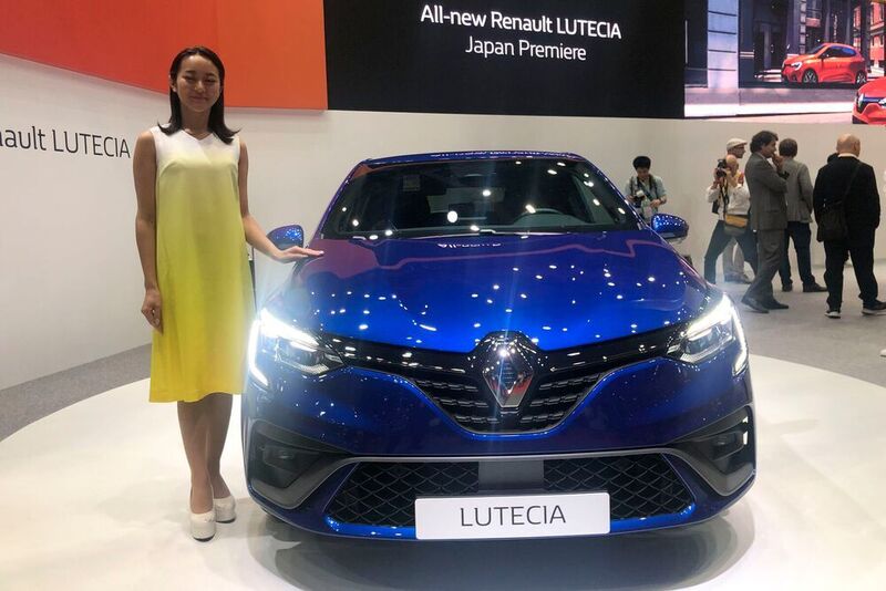 Europäische Modelle sind auf der Tokyo Motor Show ein rarer Anblick. Renault zeigt mit dem Lutecia die Asienversion des frischen Clio. (press-inform )