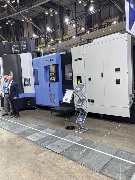 Impressionen von der 14. DN Solutions International Machine Tool Fair (DIMF). (Bild: VCG)