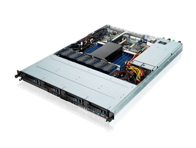 Der Asus RS500A-E10 ist ein Single-Sockel-1U-Server für Epyc-CPUs der zweiten Generation.   (Asus)