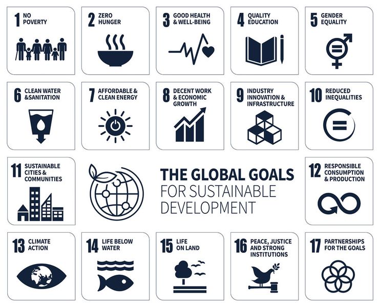 Die 17 Nachhaltigsziele der Vereinten Nationen (Bild: Zeta)
