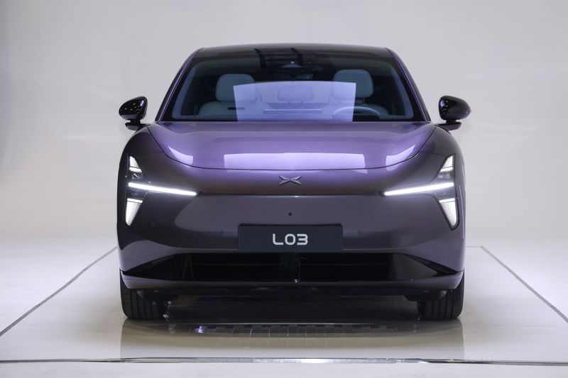 Der Xpeng L03 ist 1,92 Meter breit und besitzt einen niedrigen Strömungswiderstand. (Bild: Xpeng)
