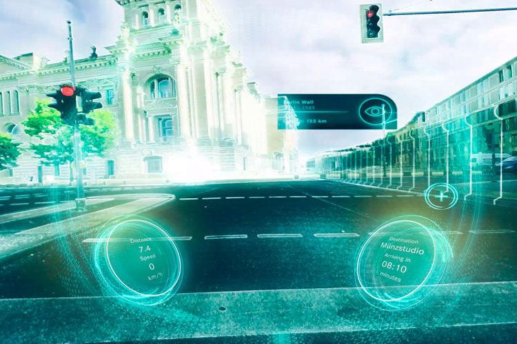 So könnte das Navi der Zukunft aussehen. (Foto: Mercedes)