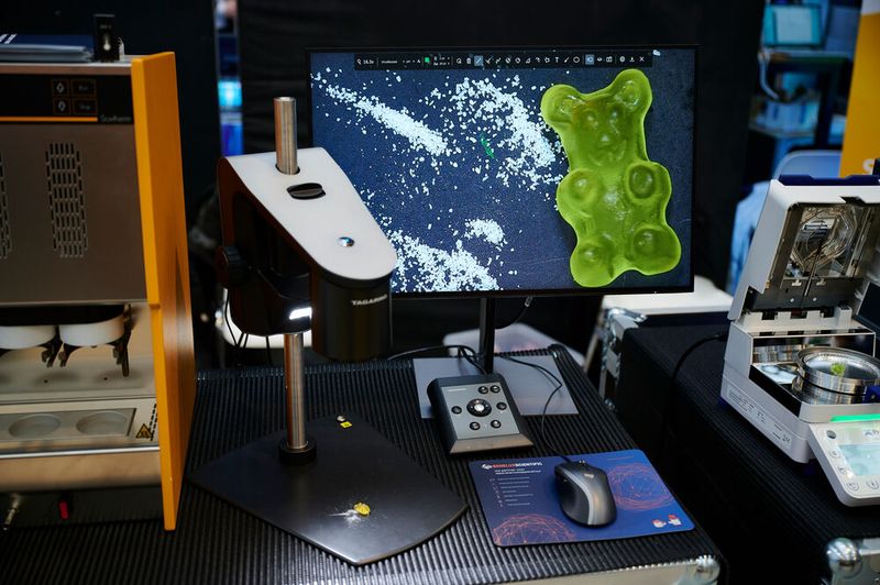 Video microscopes make small things appear large...   For more information about upcoming LAB-SUPPLY trade fairs, visit www.lab-supply.info (Bild: Eye Am Chris)