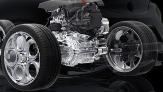 Geplant sind ein Hochleistungs-Vierzylinder für Alfa und eine Sechszylinder-Version, die von Ferrari entwickelt wurde. (Foto: FCA)