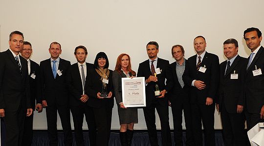 Für das Mercedes-Autohaus Jürgens aus Hagen blieb folgerichtig nur noch Platz 1 ... (Archiv: Vogel Business Media)