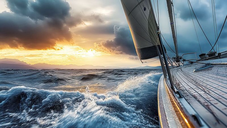 Es gibt auch Lichtblicke während des Sturms: Während Orange Cyberdefense zwar eine Zunahme der professionalisierten Cyberkriminalität beobachtet, werden strikte Vorgaben wie NIS 2 und der Cyber Resilience Act die Resilienz von Unternehmen erhöhen.(Bild:  RISHAD - stock.adobe.com / KI-generiert)