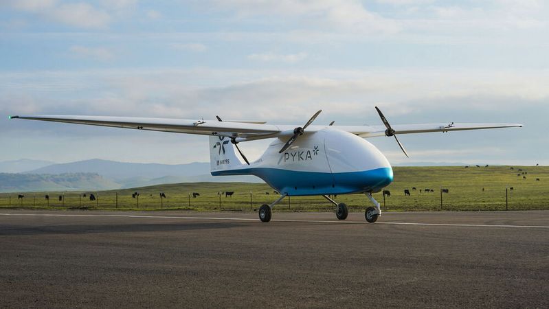 Der „Pelican Cargo“ wird von einem Remote-Piloten am Boden gesteuert.(Bild:  Pyka)
