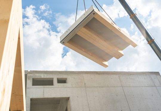 Präzise Details der Bauteile im As-Built-Modell ermöglichen das Recyclen und Wiederverwerten, wie zum Beispiel einer HBV-Decke.(Bild:  Plansite)