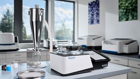Die All-in-one-Siebmaschine AS 200 Jet Pro. (Bild: Retsch)