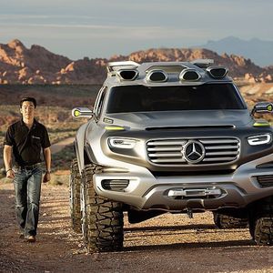Ener-G-Force: Mercedes-Designstudie für einen "grünen" Geländewagen