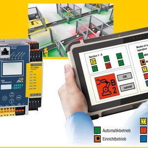 Mit dem zertifizierten Baustein im Safety Monitor der neuen ASi-5/ASi-3 Gateways von Bihl+Wiedemann können insgesamt sechs Instanzen für unterschiedliche Anlagenteile mit jeweils einer von fünf verschiedenen Betriebsarten frei konfiguriert werden.(Bild:  Bihl+Wiedemann)