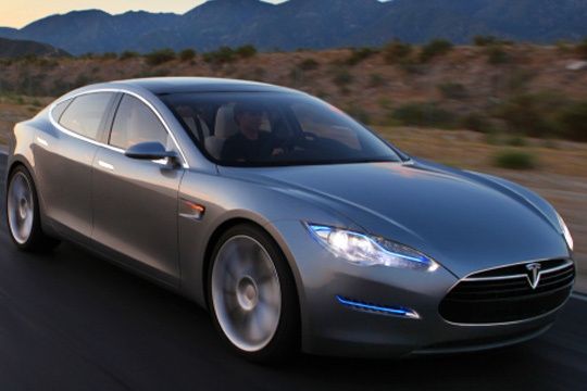 Das Tesla Model S wird voraussichtlich ab 2012 ausgeliefert. (Archiv: Vogel Business Media)