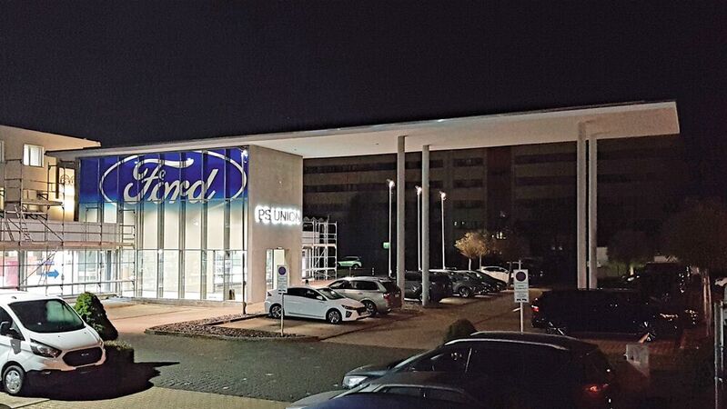 PS Union hat am Stammsitz in Halle/Saale in einen Ford-Store investiert.