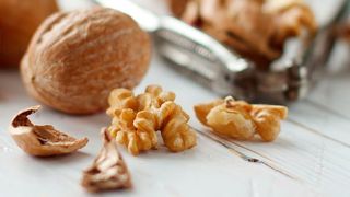 Durch regelmäßigen Walnussverzehr verbessert sich nicht nur der Cholesterinspiegel im Blut, sondern auch die Darmflora. (gemeinfrei)