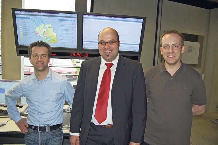 Team Benutzerservice-Management StEB (von links nach rechts): Jens Meyer,StEB; Youssif Salhiu, sds; Christian Dretzke, StEB (Fotos: Stadtentwässerungsbetriebe Köln) (Archiv: Vogel Business Media)
