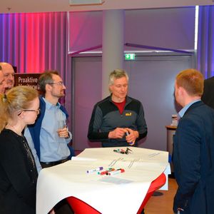 Diskussionsrunde im World Café