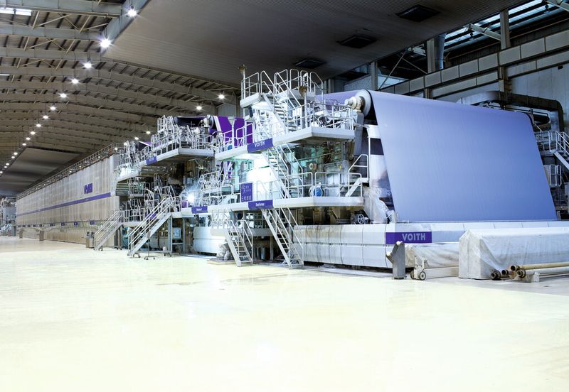 Während der Produktion und des Aufbaus der Anlage werden lediglich 2 bis 5 % der Energie aufgewendet. Den Löwenanteil – bis zu 98 % – verbraucht die Maschine im Betrieb, gerechnet auf 20 Jahre. (Bild: Voith)