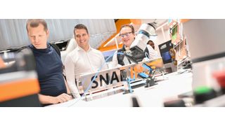 Auf der Smart Automation Austria 2025 zeigt Weidmüller seine neuesten Innovationen, wie die Weiterentwicklung der Snap-In-Reihenklemmen. (Bild: Weidmüller)