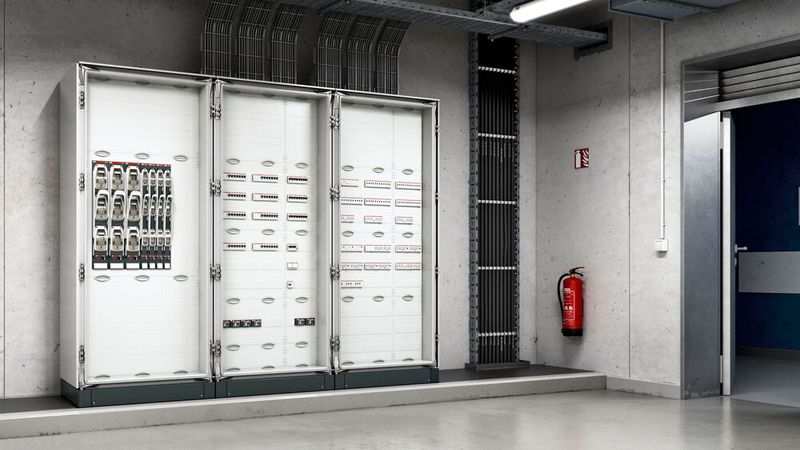 Die Tri-Line-C-Serie bietet eine große Flexibilität und Vielfalt beim Schaltschrankauf- und -ausbau.(Bild:  ABB)