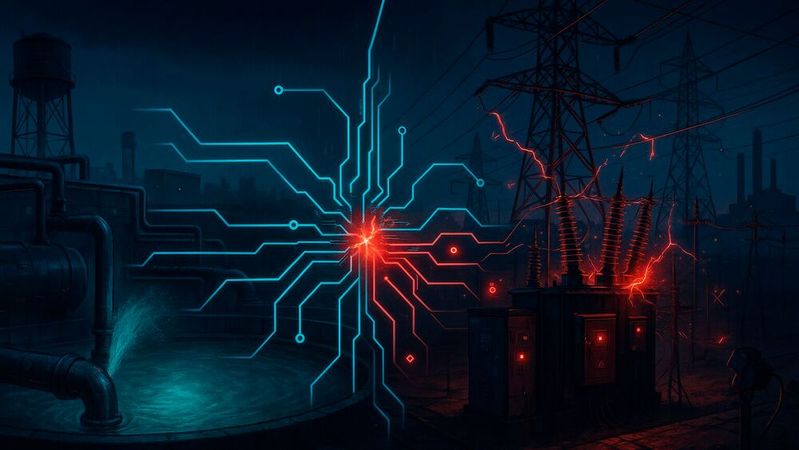 Iranische Cyberkriminelle sollen Regierungsbehörden sowie Anlagen der Wasserversorgung und des Energiesektors in den USA angegriffen haben.(Bild:  Dall-E / Vogel IT-Medien GmbH / KI-generiert)