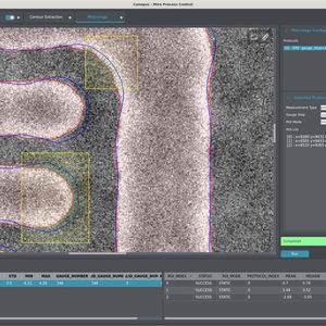 Die Machine-Learning- (ML) und KI-Technologie von Canopus AI für Messtechnik und Inspektion – Messung des Kantenplatzierungsfehlers (EPE) zur Verbesserung der Simulationsmodelle für die Waferherstellung. (Bild: Siemens)