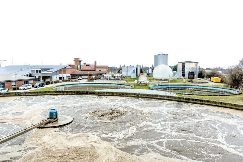 Die Heppenheimer Kläranlage bereitet 1,2 Millionen Kubikmeter Abwasser pro Jahr auf. (Grundfos)