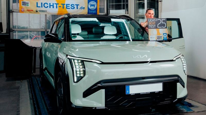 Kia Deutschland ist Partner beim diesjährigen Licht-Sicht-Test des Kfz-Gewerbes.(Bild:  ProMotor)