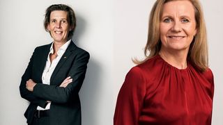 Sandvik Coromant und Microsoft verbinden ihre Stärken, damit die Zukunft der Fertigung gesichert wird, wie es heißt. Von links: Nadine Crauwels, Präsidentin von Sandvik Coromant, und Hélène Barnekow, CEO von Microsoft Schweden. Durch die Verknüpfung des Zerspanungs-Know-hows von Sandvik Coromant mit der Expertise von Microsoft sollen Glieder der Produktionskette vernetzt werden, und so die nächste Generation der Fertigung entstehen.  (Sandvik / Microsoft)