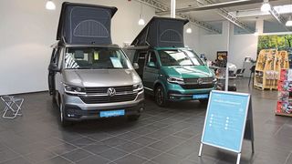 Volle Kraft voraus mit Wohmobil & Co.: Die Wiest Group setzt mit ihre eigenen Marke „Wiest Camper“ voll aufs Thema automobiles Reisen. (Bild: Rosenow – VCG)