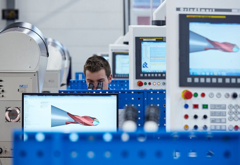 Die Division Mikron Tool konnte die verfügbaren Kapazitäten im Berichtsjahr weitgehend auslasten.  (Mikron)